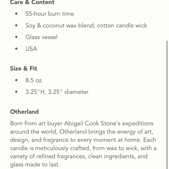 🧁 Otherland Dessert First candle - Picture 4 of 9